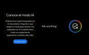 El nuevo botón AI Mode transforma el buscador de Google: las respuestas generadas por inteligencia artificial desplazan al clásico listado de enlaces.