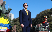 El presidente de Ecuador, Daniel Noboa Azín.