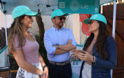 Claudia Tobar, Sebastián Troya y Paulina Rodríguez.