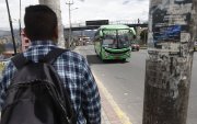 Según la Policía, los tres hombres se subieron al bus en el sector de La Argelia.