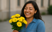 El 21 de septiembre se ha convertido en una fecha especial para regalar flores amarillas.