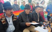 La FOA anunció el inicio del paro indefinido en contra del proyecto minero Loma Larga, en Quimsacocha.