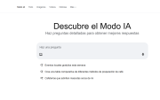 Google ha presentado su nuevo buscador con el Modo IA en Hispanoamérica.