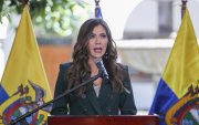 Foto de archivo de la secretaria de Seguridad Nacional de Estados Unidos, Kristi Noem.