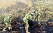 Los militares y los comuneros indígenas se enfrentaron en Cotacachi el fin de semana, durante las protestas. Una persona falleció.