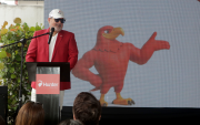 Guido Flavio Jalil durante su exposición.