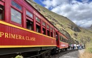 Viajes. Alausí no solo está afectada por el paro, también por daños de las vías para llegar y pasear en tren.