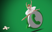 El truco del “modo bailarina clásica” transforma la apariencia de WhatsApp mediante un ícono personalizado y un fondo de chat temático.
