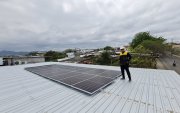 En Manta, en la provincia de Manabí, la energía fotovoltaica a través de paneles ha ganado terreno.