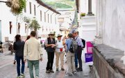 Según el Buró del Centro Histórico, el 90% de turistas visita el Centro Histórico y la Mitad del Mundo.