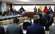 Una de las diligencias del caso Sinohydro en la Corte Nacional de Justicia.