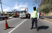 Los controles viales se realizan en la av. Simón Bolívar y en la Ruta Viva.