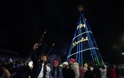 El encendido del Árbol de Navidad, Cuenca abrió su termporada festiva. Se desarrollarán varios eventos a lo largo de este mes de diciembre.