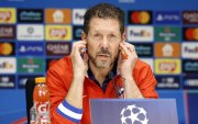 Diego Simeone, entrenador del Atlético de Madrid.