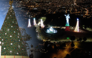 Ecuador cada navidad presenta espacios sacados de postales.