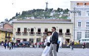 El Centro de Quito es una de las zonas con más flujo de turistas nacionales y extranjeros.