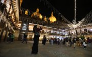 Atracción. Parques e iglesias como la Catedral están llenas de luces blancan que transmiten paz.