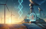 Paneles solares y aerogeneradores simbolizan el avance de las energías renovables, elegidas por Science como el gran hito científico de 2025.
