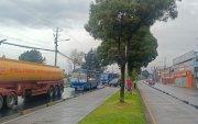 El accidente en el carril exclusivo de la Ecovía, en la av. Maldonado, obligó a suspender el paso en esa zona del sur de Quito.