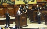 Ante el Pleno de la Asamblea, Godoy repetía frases que también emplean los trolls del Gobierno de Daniel Noboa para hablar del supuesto pacto entre el correísmo y los exfuncionarios de Guillermo Lasso y Lenín Moreno.