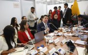 El presidente de la Comisión de Fiscalización, Ferdinan Álvarez (a) Tilín, fue criticado por el correísmo al convocar al Superintendente de Compañías, en lugar de tratar temas prioritarios.