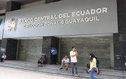 El edificio del Banco Central de Ecuador en Guayaquil.