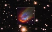 ESO. Un telescopio del ESO ha captado una “hermosa” onda de choque alrededor de una estrella.