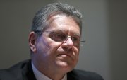 Imagen de archivo del comisario europeo de Comercio, Maroš Šefčovič.