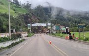 En Alausí les preocupa el trazado que se ha propuesto como variante de la carretera E35 que, según aseguran, dejaría aislado a este cantón.