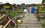 Los tramos deteriorados y sin mantenimiento peligran la conectividad de los habitantes de Santay.