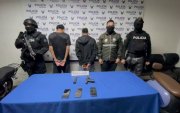 Sospechosos capturados por la Policía