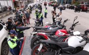Foto referencial. Operativo de control de motos por parte de la ATM.