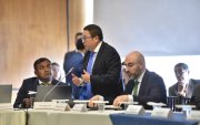 El abogado Stalin Raza es quien realiza la vocería de Mario Godoy, titular del Consejo de la Judicatura, quien enfrenta un juicio político.
