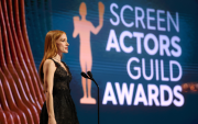 Jessica Chastain durante la trigésima edición de los SAG Awards.