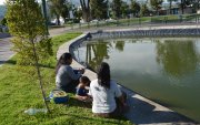 El agua ya no es cristalina, se ve verdosa y, a veces, se sienten los malos olores, menciona Isabel Flores, ciudadana de la parroquia Picaihua.