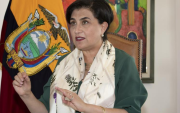 La canciller ecuatoriana Gabriela Sommerfeld negó las declaraciones del presidente colombiano Gustavo Petro.