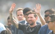 Messi visitó la ciudad de Calcuta en el marco del GOAT India Tour 2025.