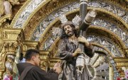 La procesión Jesús del Gran Poder es una de las mayores celebraciones religiosas que concentra a los fieles católicos.