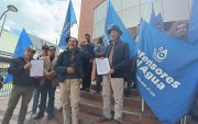 Organizaciones sociales de Azuay presentaron una acción de protección con medidas cautelares en contra de la posible reforma a la ley de minería.