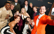 Parte del elenco principal de Euphoria, durante la premier de la segunda temporada en 2022.