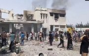 Captura del video de los momentos posteriores al bombardeo en una escuela de la ciudad iraní de Minab, en el que murieron al menos 85 niñas.