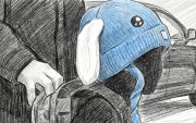 Ilustración hecha con IA. Liam Cornejo, de 5 años, habría sido usado como señuelo para capturar a su familia, que tenía un trámite de asilo en proceso con EE.UU.