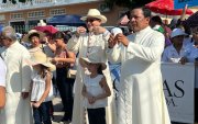 Procesión por la vida en la diócesis de Daule