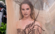 Lana del Rey durante la Met 2024.