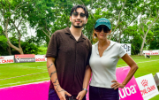 José Bueno y Eugenia Cordovez.