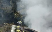 Personal del Cuerpo de Bomberos Quito atendió la emergencia.