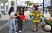 El Benemérito Cuerpo de Bomberos de Guayaquil (BCBG) vuelve a abrir las puertas del curso vacacional “Bomberos Jr.”