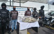 Un millón de dólares estaba en la caja fuerte del edificio de Quito.