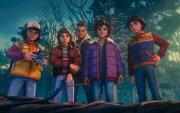 Escena de la serie animada de Stranger Things.