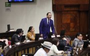 Juan Andrés González es el jefe de la bancada de la Revolución Ciudadana en la Asamblea.